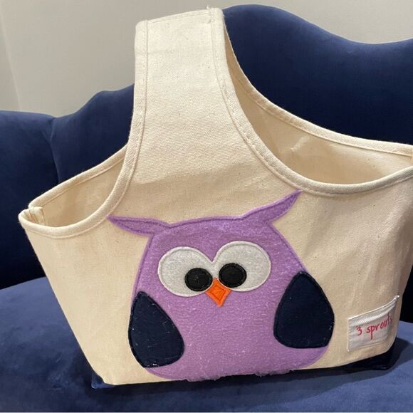 3 Sprouts Cute Animal Storage Caddy for Kids & Babies - Picture 2 of 5